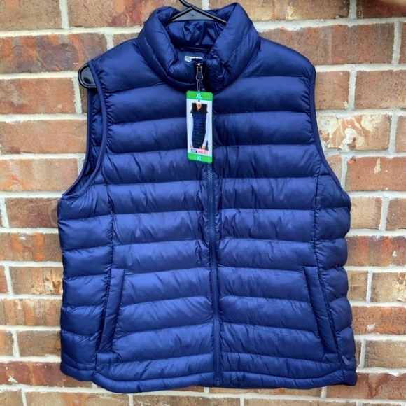 32 Degrees Jackets & Blazers - 32 Degrees Puffy Vest Women's Size XL Zip Up Blue